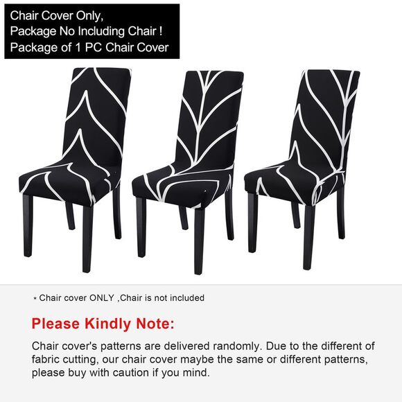 Dining Chair Covers Stretch Chair Protectors Chair Seat Cover for Dining Room - Picture 2 of 6